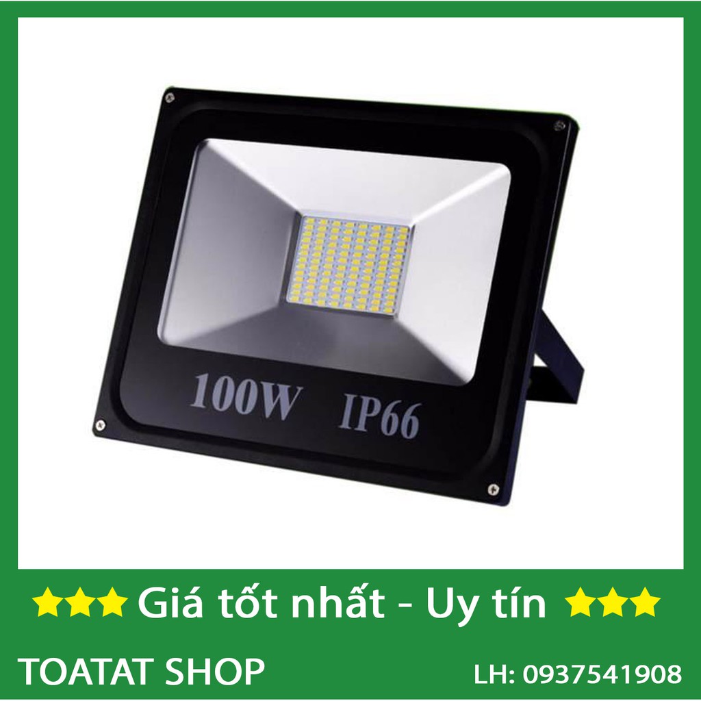 Đèn Led Pha 100W IP66 Ngoài Trời CMJ-100 Chống Mưa Tuổi Thọ Cao 220V