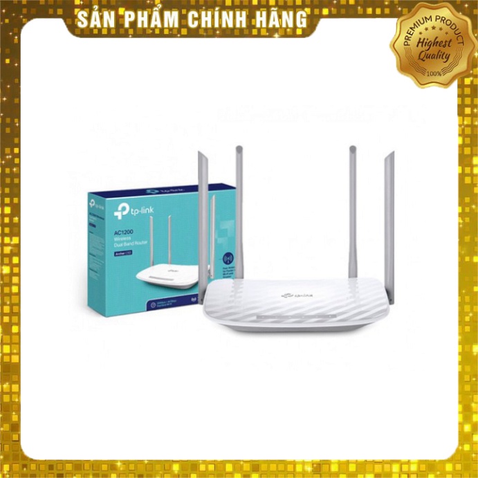 Bộ Phát Wifi Băng Tần Kép AC1200 TP-Link Archer C50 - Hàng Chính Hãng