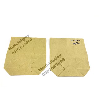 100 cái túi giấy mỏng size 12x12