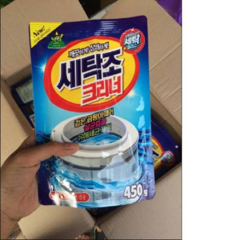 Bột tẩy lồng máy giặt siêu sạch