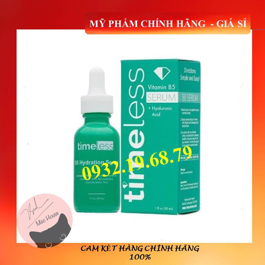 Tinh Chất Timeless Vitamin B5 + Hyaluronic Acid