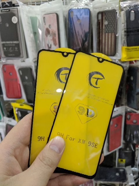 Cường lực 9D thế hệ mới Xiaomi Mi 9 SE FREESHIP Từ 50k full màn full keo ôm màn 2.5D trơn mượt