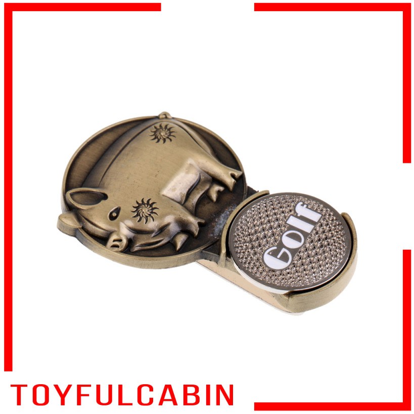 [Toyfulcabin] Kẹp Đánh Dấu Bóng Golf Từ Tính Chắc Chắn
