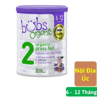 Sữa bột bò hữu cơ bubs organic số 2 800g - date 2/2022 - nam hàn