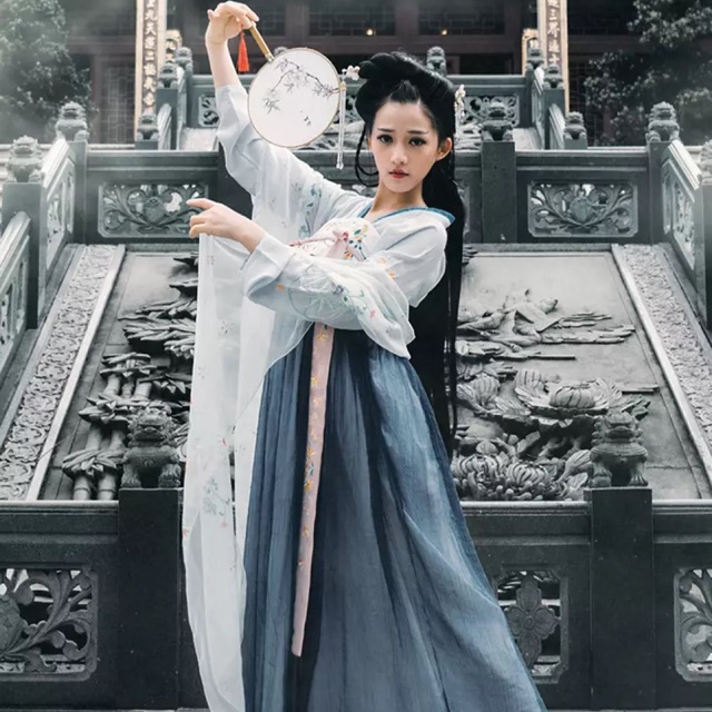 Hán Phục cổ trang Kim Nguyệt Liễu