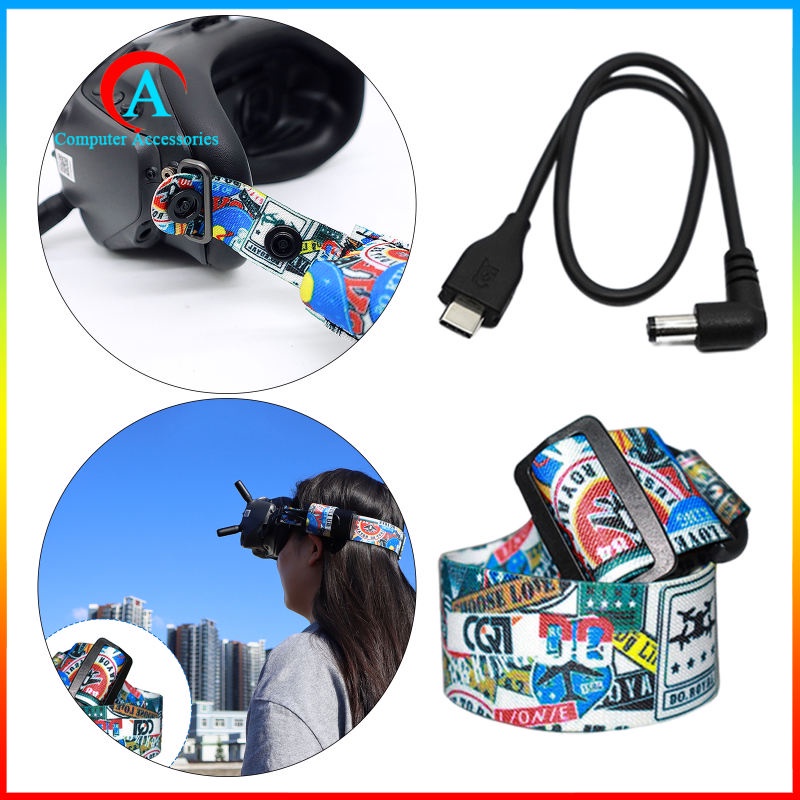 Dây đeo đầu dài 30cm cho DJI FPV V2