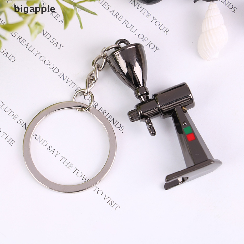 Móc Khóa Hình Ly Cà Phê Gợn Sóng Độc Đáo