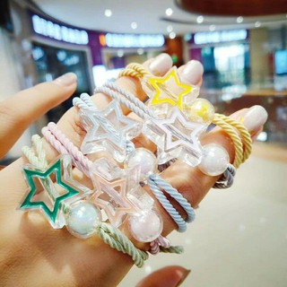 Dây buộc cột tóc ngôi sao đính pha lê