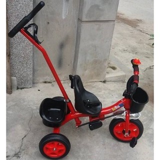 [Giá sỉ] Xe đẩy 3 bánh có bàn đạp (có để chân, cần đẩy)