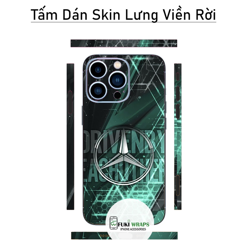 Tấm dán Skin Mặt Sau FULL VIỀN Dành Cho 13prm , 12prm , 11prm , x , xsm , ip11 , ip12 , ip13 - FukiShop