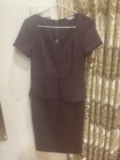 Thanh lý váy chic land màu tím size M