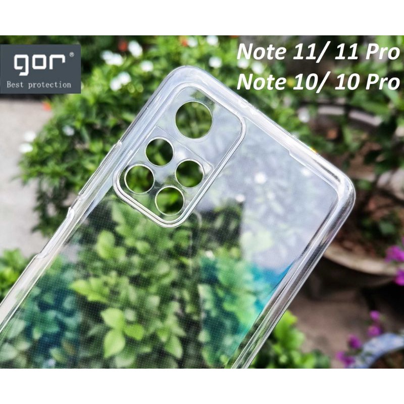 Redmi Note 11 Redmi Note 11 Pro_Ốp lưng Silicon dẻo trong GOR