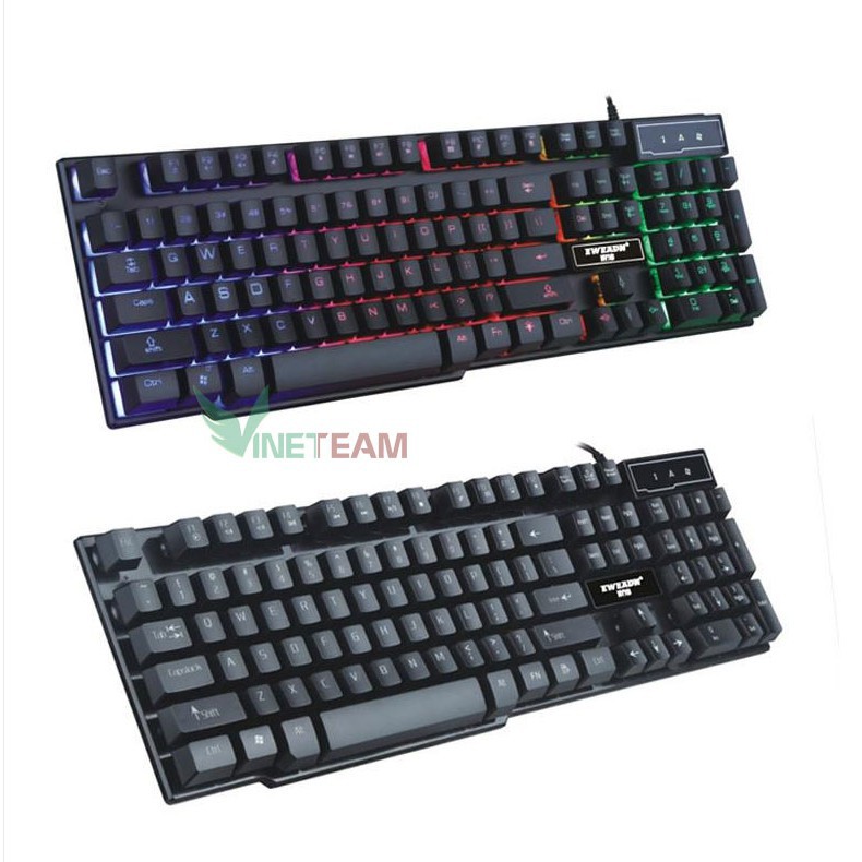 Bàn phím giả cơ chuyên game GX50 đổi LED 3 chế độ màu-Xgamingstore