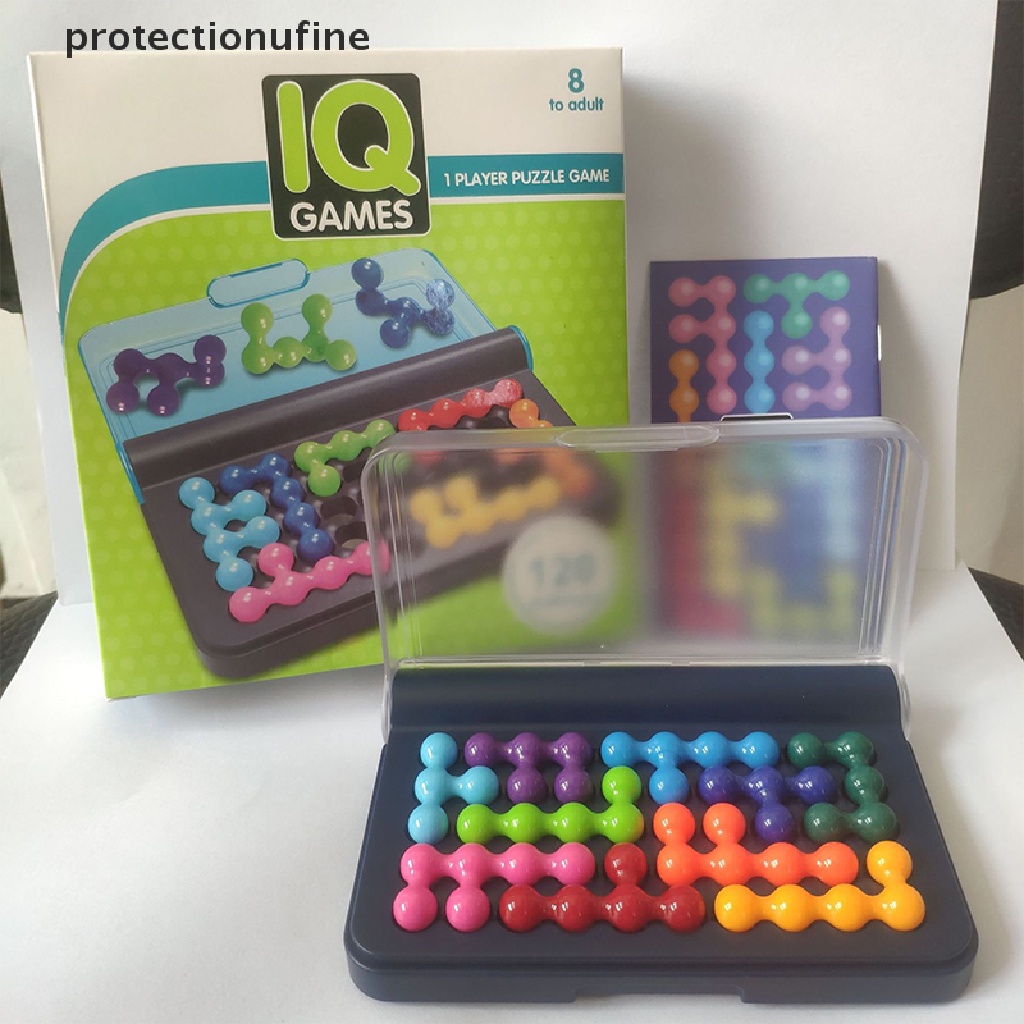 Set đồ chơi Montessori xây dựng logic giải đố IQ thông minh 3D 120 thử thách
