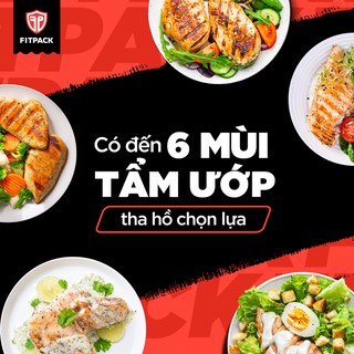COMBO 8 GÓI ỨC GÀ ĂN LIỀN FITPACK 150g (Mix 8 vị)