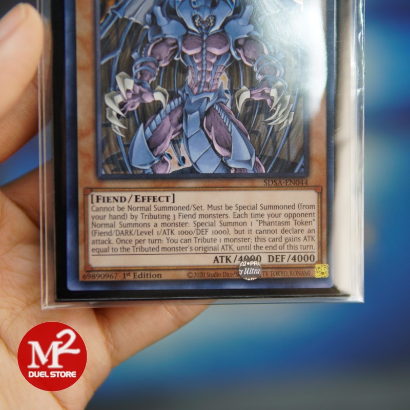 Lá bài Yugioh SDSA-EN044 Raviel, Lord of Phantasms - Ultra Rare - Đóng gói theo tiêu chuẩn M2SCCQ-Lite