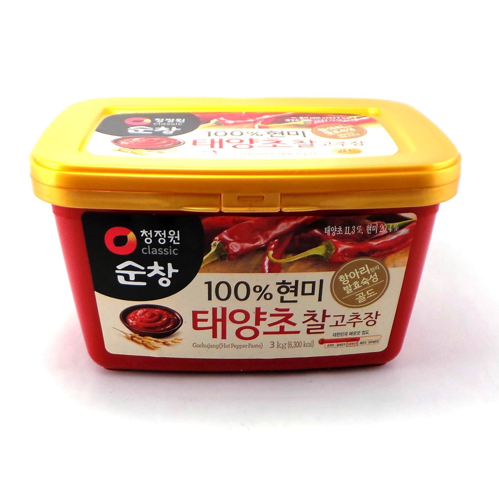 Tương ớt Hàn Quốc hộp 3kg, 2kg