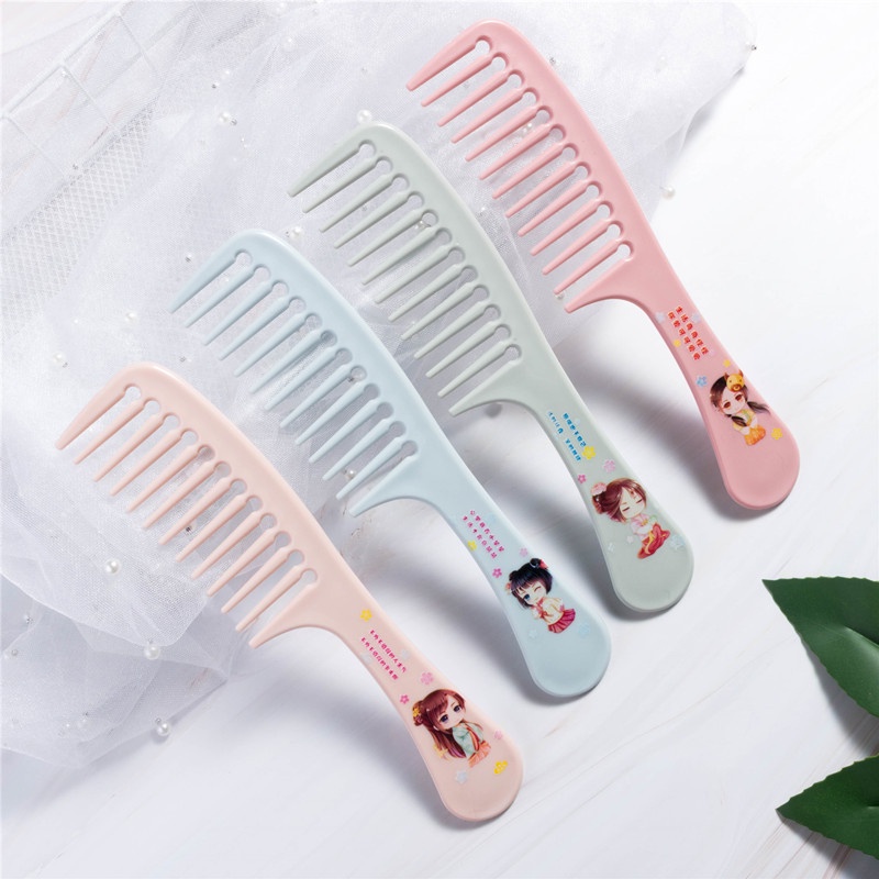 [Hàng mới về] Lược thưa chải tóc dễ thương kiểu Hàn Quốc