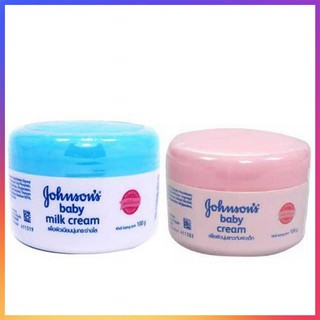 Kem dưỡng ẩm chống khô nẻ Jonhson’s Baby milk rice cream