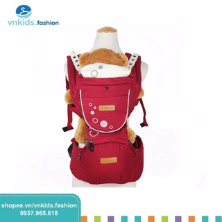 free ship !!! Địu ngồi trẻ em Aimama Hàn Quốc - màu đỏ