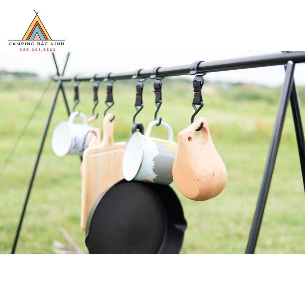 Giá treo đồ camping, đồ cắm trại ngoài trời