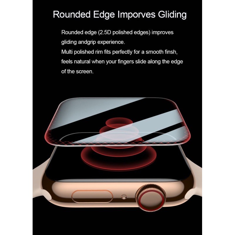 Miếng Dán Bảo Vệ Màn Hình Cong 3D Cho Apple Watch 49mm 45mm 41mm 44mm 40mm 42mm 38mm Series Ultra / 8 / 7 / SE / 6 / 5 / 4 / 3 / 2 / 1