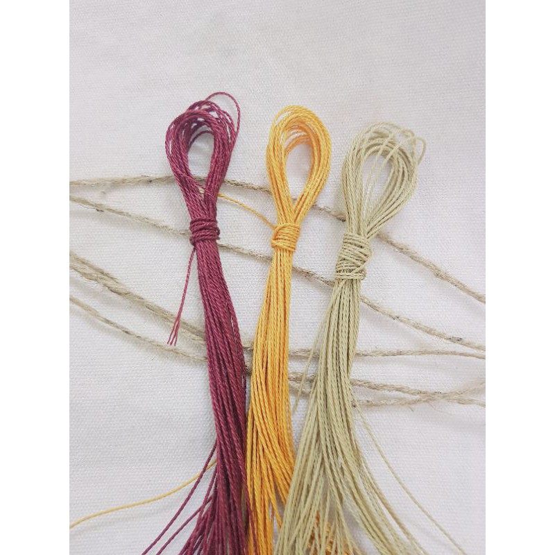 Dây sáp xoắn 1mm [siêu rẻ] làm vòng tay handmade | BigBuy360 - bigbuy360.vn