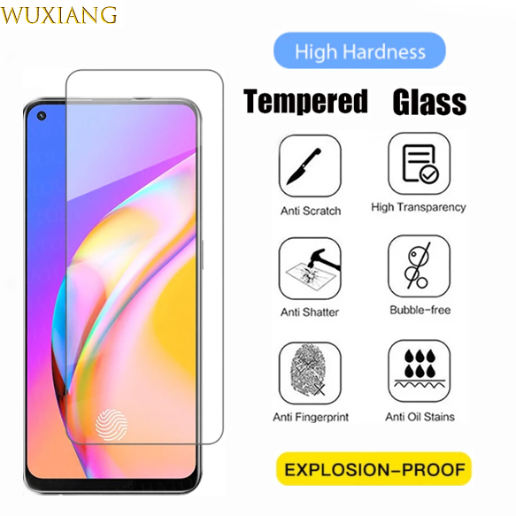 Kính Cường Lực Bảo Vệ Màn Hình Cho Oppo A94 A53 A54 A92 A52 A12 A31 A91 A83 A59 F1S A5S A3S Reno 5 4 3 2f F11 F9 F7 F5 9h