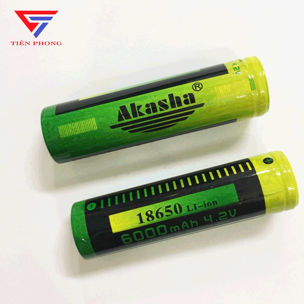 1 Viên Pin Akasha 18650 6000mAh Hàng Chính Hãng