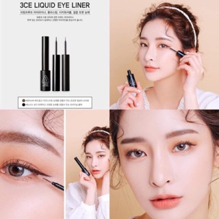 KẺ MẮT NƯỚC KHÔNG LEM 3CE LIQUID EYE LINER