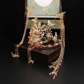 Cài tóc cô dâu ( phụ kiện cổ trang)