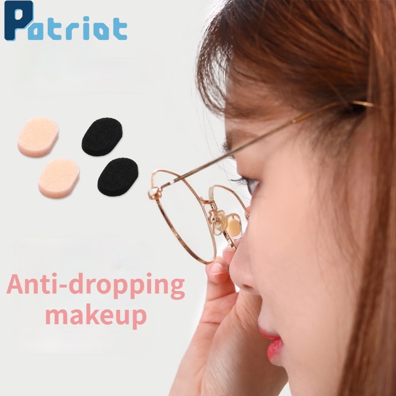 Set 4 Cặp Đệm Mũi Bằng Xốp Eva Mềm Chống Trượt Cho Mắt Kính