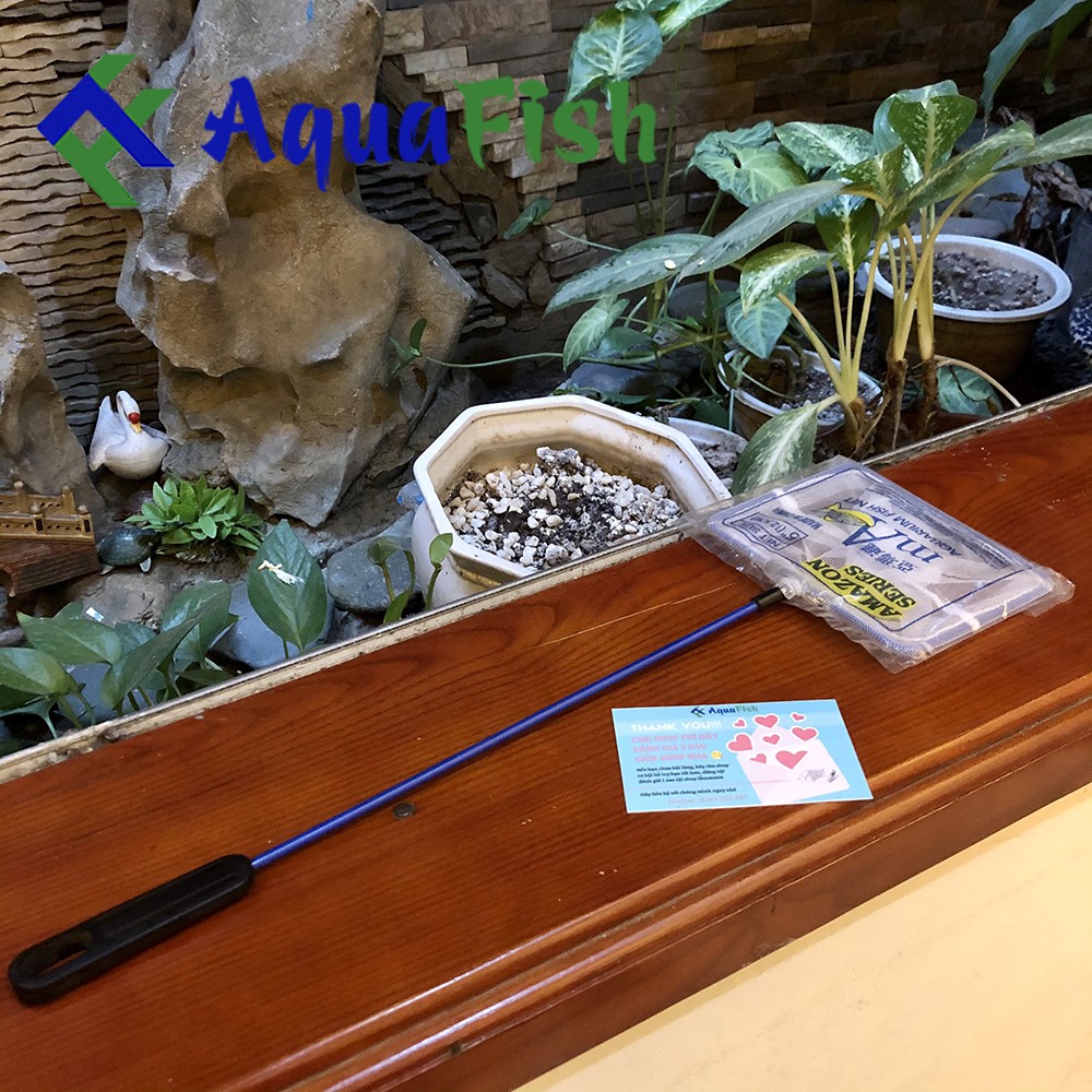 Vợt Vuông Bắt Cá Nhỏ (dùng cho bể cá thủy sinh, bể cá trong nhà)