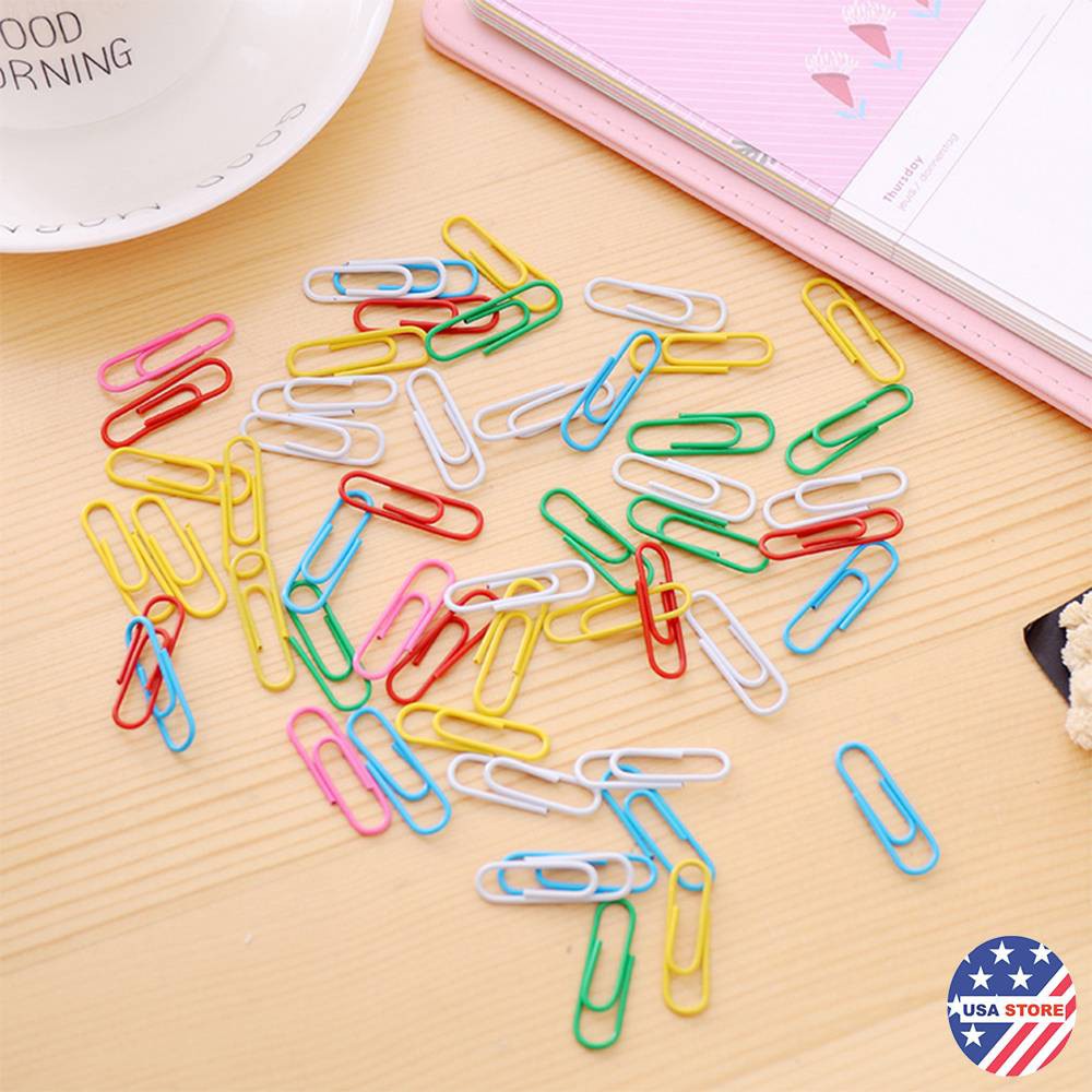Set 70 Ghim Cài Văn Phòng Nhiều Màu