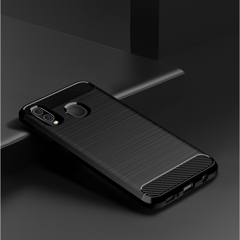 Ốp lưng sợi carbon cho Samsung galaxy S8 S9 S10 S20 Plus + Ultra FE S8+ S9+ S10+ S10E S10lite M80S