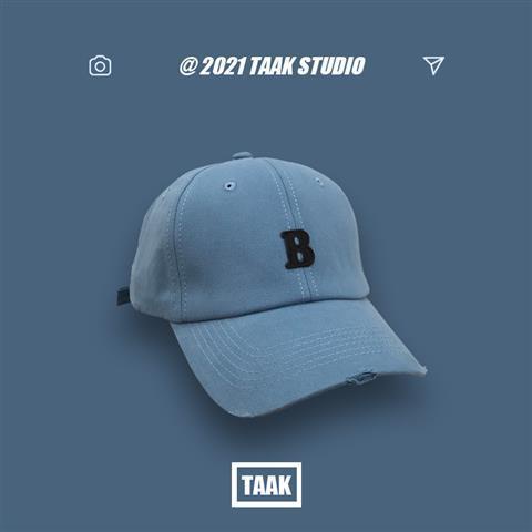 Mũ lưỡi trai họa tiết chữ B thời trang mùa hè Hàn Quốc cho nam và nữ