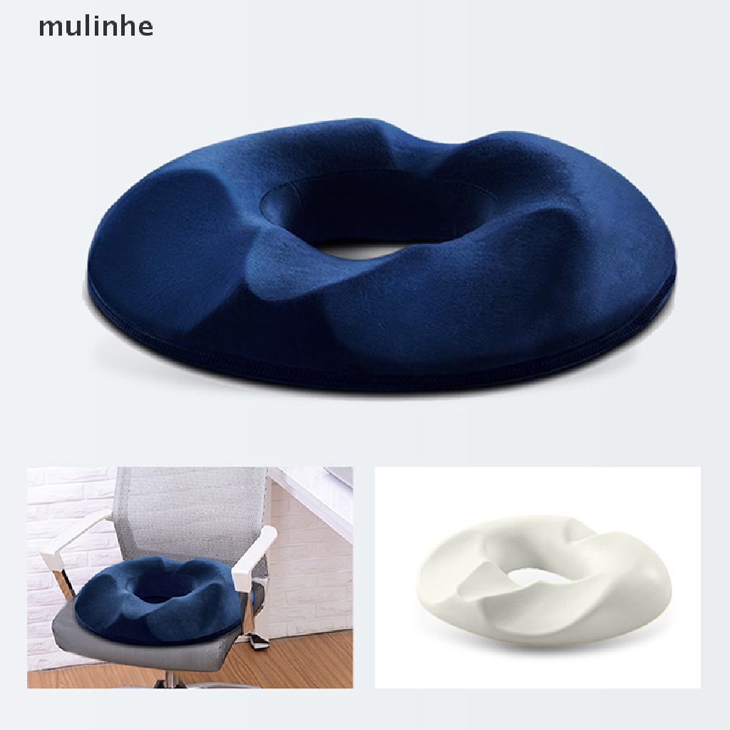 Đệm Ngồi Hình Bánh Donut Mềm Mại Thoải Mái Hỗ Trợ Giảm Bệnh Trĩ