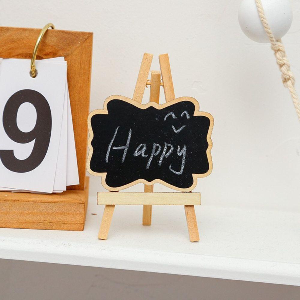 Bảng Đen Viết Phấn Có Giá Đỡ Trưng Bày Để Bàn