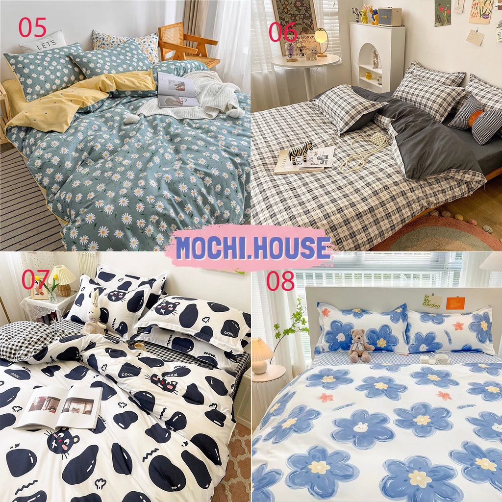 [DÀNH CHO NỆM CAO] SET CHĂN GA GỐI POLY COTTON NHIỀU MẪU MỚI NHẤT, GA GIƯỜNG ĐẸP | BigBuy360 - bigbuy360.vn