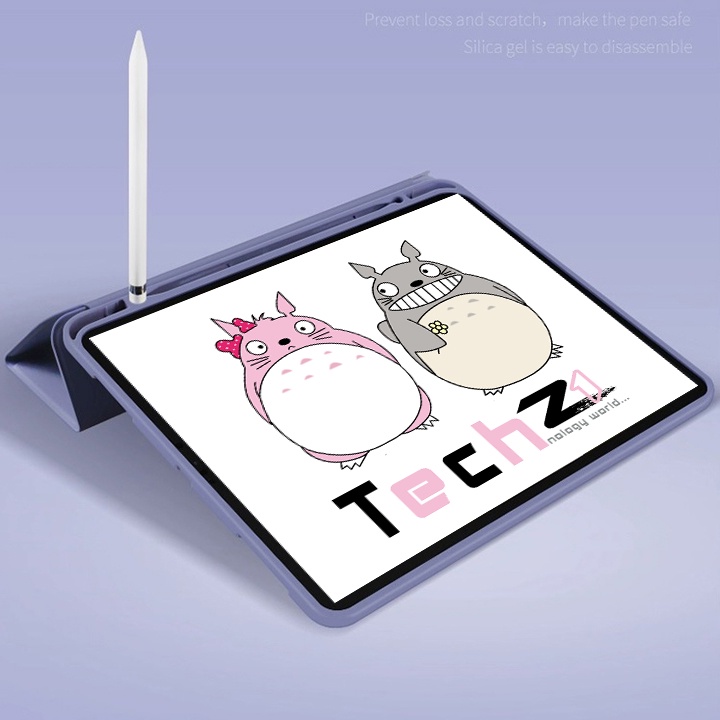 [CÓ KHE BÚT] Ốp Lưng Máy Tính Bảng mini/Air/Pro đủ dòng máy nắp gập chân đỡ tiện lợi - Mã TZAT912