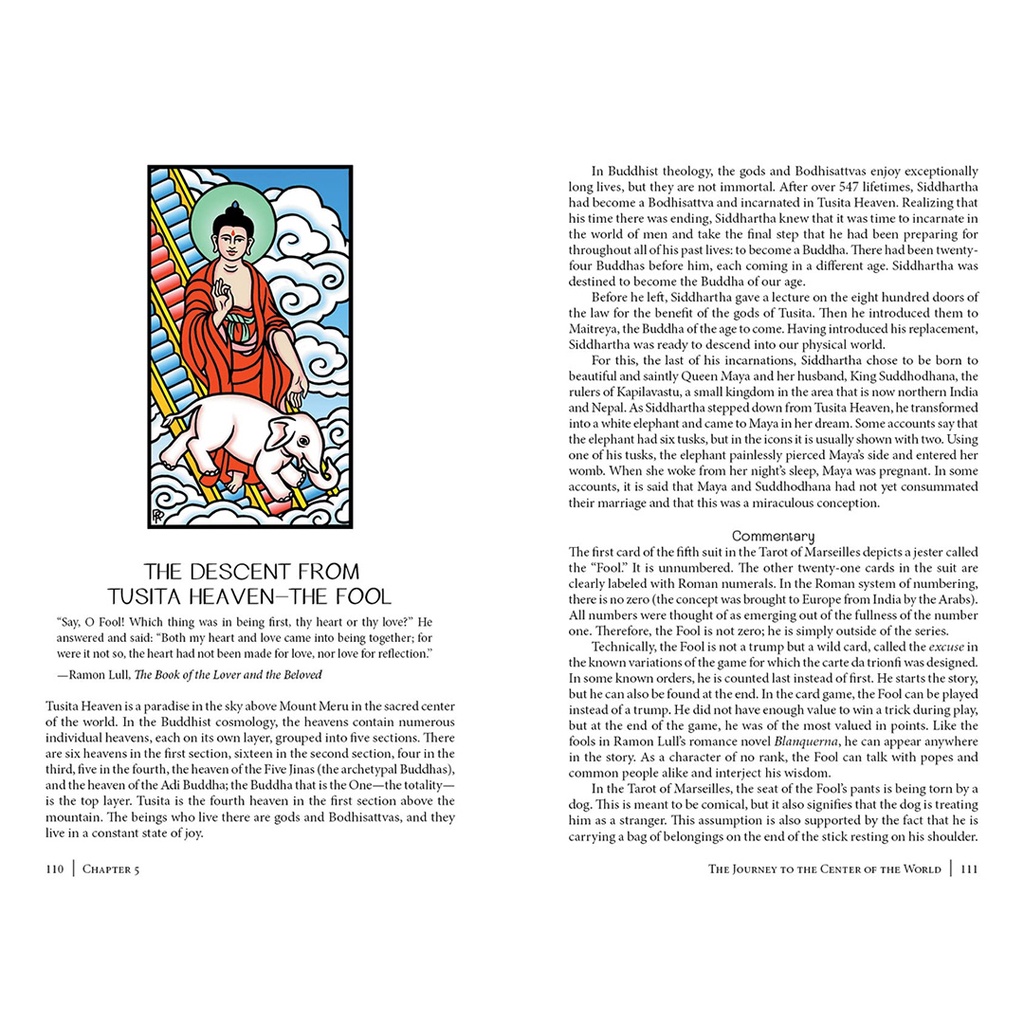 Bộ Bài Buddha Tarot (Mystic House Tarot Shop) - Bài Gốc Authentic Chính Hãng 100%