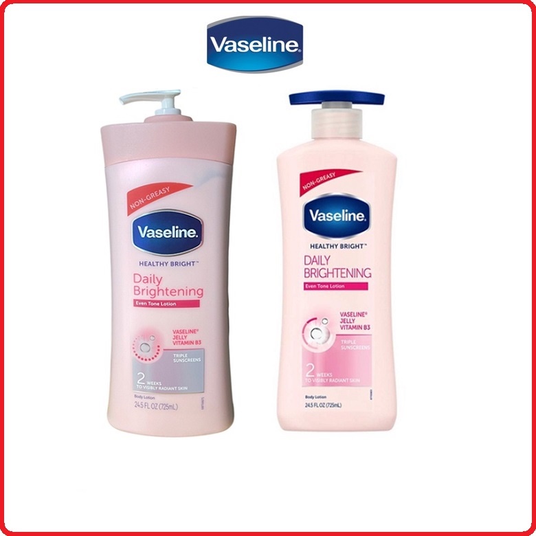 Sữa dưỡng thể Vaseline Healthy Bright Daily Brightening 725ml
