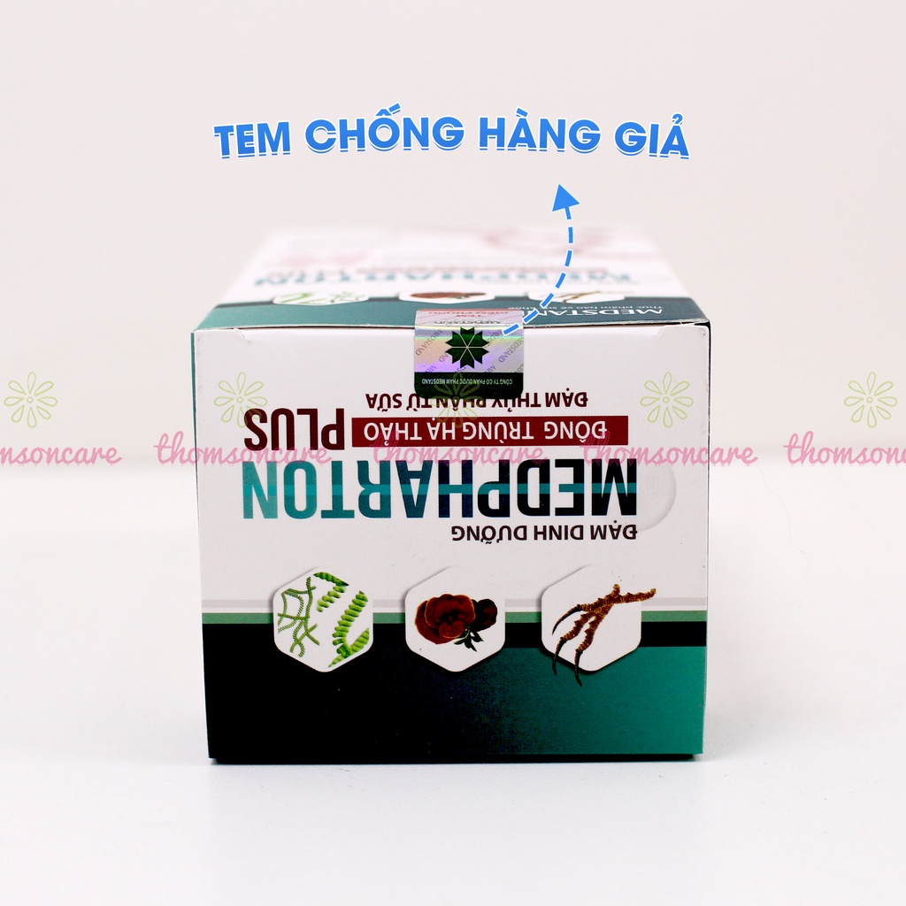 Đạm dinh dưỡng Medpharton Plus Bổ sung vitamin Hộp 60v - Tăng sức đề kháng, giúp ăn ngon - từ Whey Protein