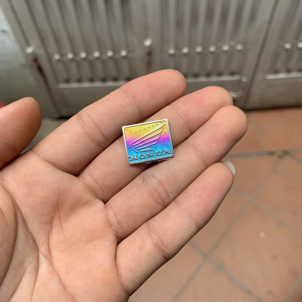 LOGO TITAN GR5 chữ HONDA, chữ WAVE