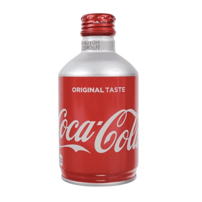 Coca Cola nắp vặn Nhật Bản Chai Nhôm 300ml thumbnail