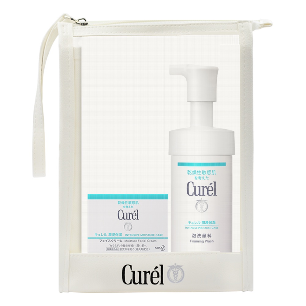 [TO] Bộ đôi Kem dưỡng da Curel cấp ẩm chuyên sâu 40g Tặng Sữa rửa mặt Curel dạng bọt cấp ẩm chuyên s