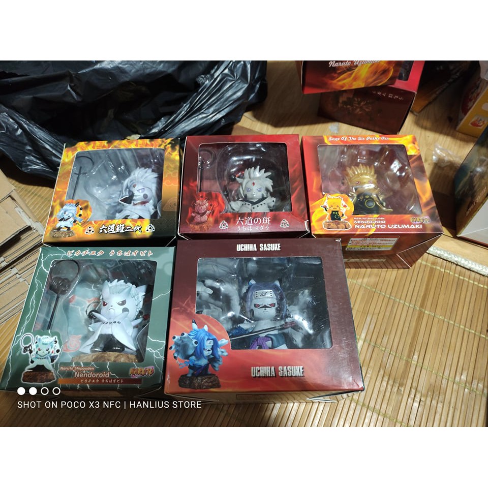 mô hình figure pikachu cosplay naruto lục đạo