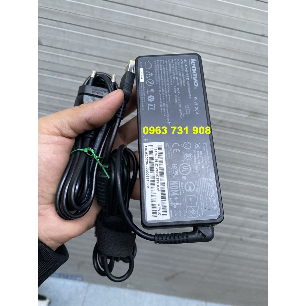 Adapter nguồn lenovo 20V dùng cho máy tính mini Lenovo M93