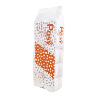 Giấy vệ sinh posy 10 cuộn x 3 lớp không lõi