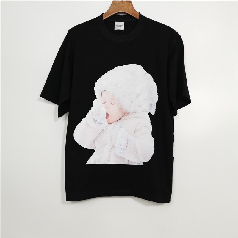 Áo Thun Cotton Tay Ngắn Dáng Rộng In Chữ Adlv Thời Trang Dành Cho Nam Và Nữ